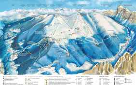 Skigebietsplan Plose